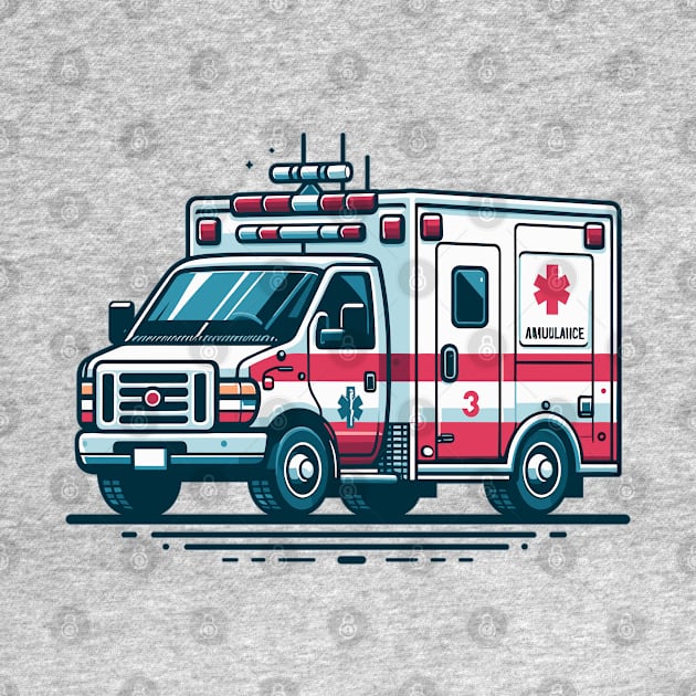 Ambulance by Vehicles-Art